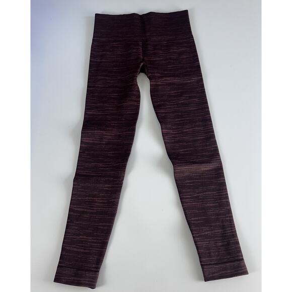 Gymshark Women's Adapt Marl Seamless Leggings Cherry Brown XS - Picture 4 of 11